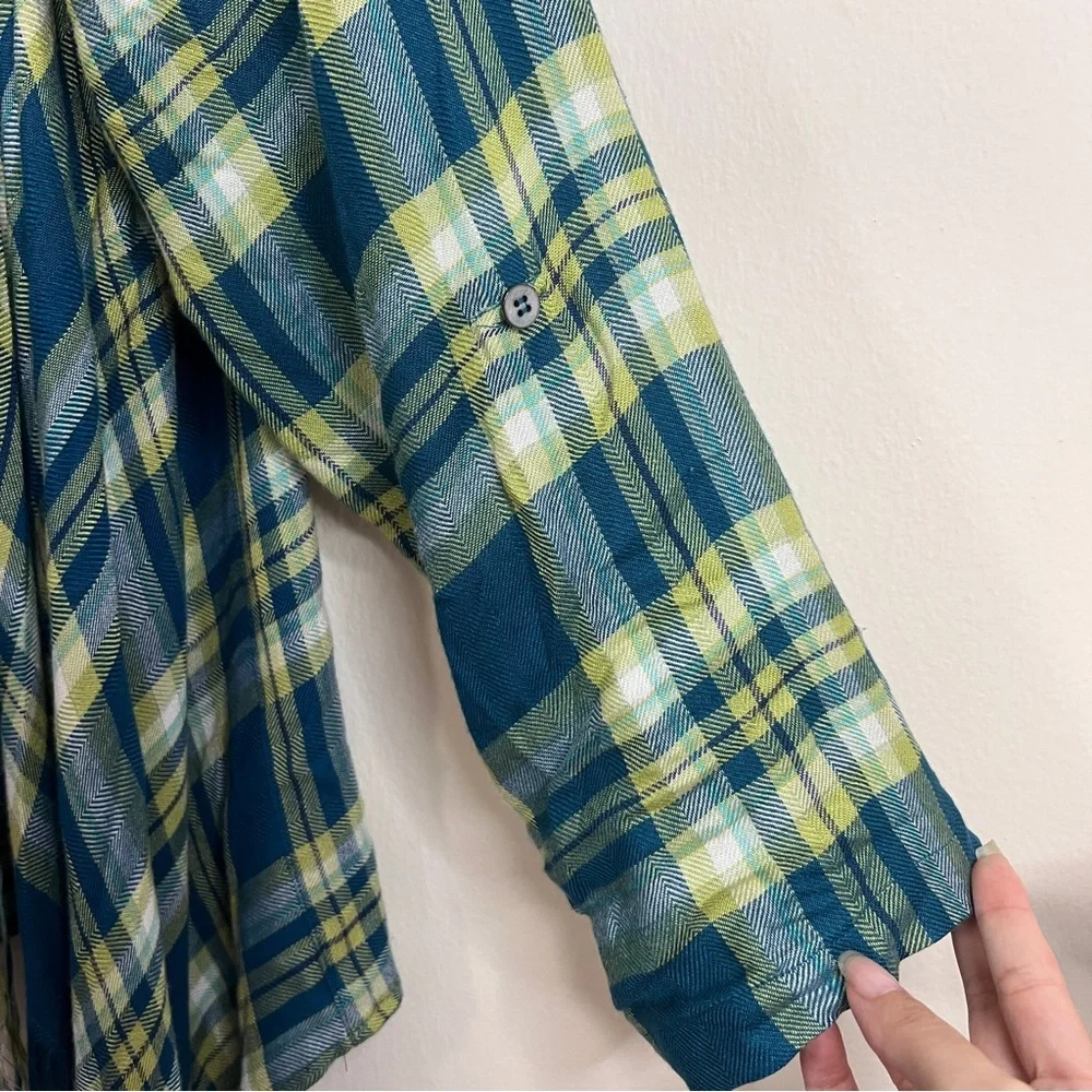 Multiples plaid fringe